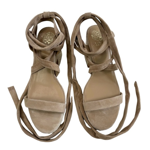 NWOT Vince Camuto Roreka Espadrille Platform Sandals in Tortilla Beige Size 9.5M - Picture 6 of 16